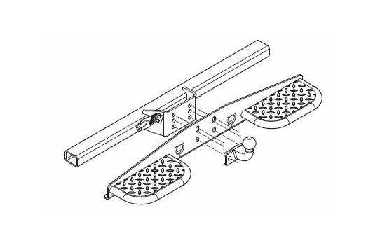 Escalón Unistep - galvanizado -, Imagen 2