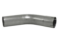 45 degree bend stainless steel