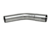Bend 45 degrees stainless steel