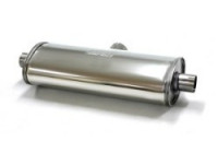 Duplex stainless steel silencer