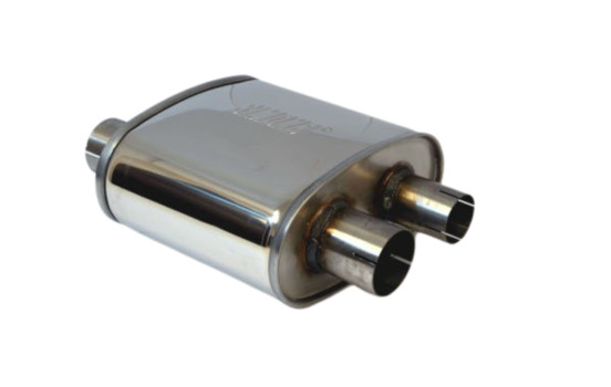 Silencer Oval Split Stainless Steel
