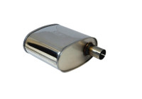 Silencer Oval Stainless Steel