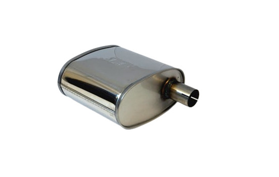 Silencer Oval Stainless Steel