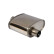 Silencer Oval Stainless Steel