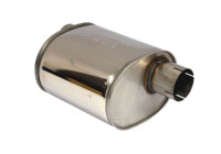 Silencer Oval Stainless Steel