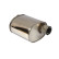 Silencer Oval Stainless Steel