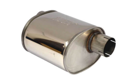 Silencer Oval Stainless Steel