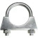 Exhaust clamp M8 40MM