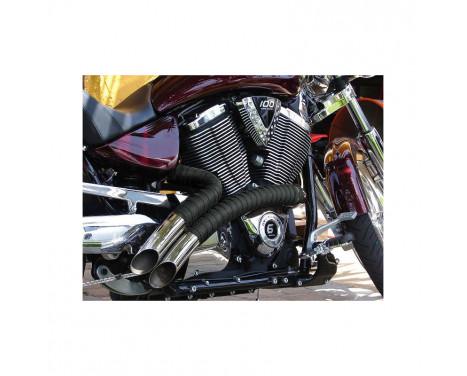 Simoni Racing Exhaust Thermo Wrap Kit - 50.8mm x 15.24m + 6 clips ->550C, Image 6