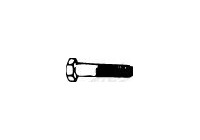 Bolt, exhaust system