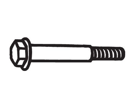 Bolt, exhaust system, Image 3