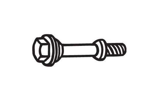 Bolt, exhaust system, Image 3