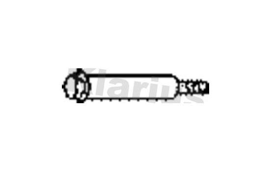 Bolt M10 X 82MM BOLT, Image 2