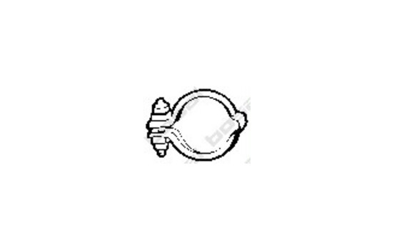 Bosal exhaust clamp