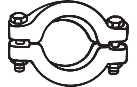 Bosal exhaust clamp, Image 2