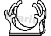 Clamp, exhaust system