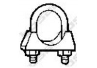 Clamp, exhaust system