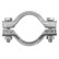 Clamp, exhaust system