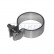 Clamp, exhaust system