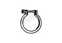 Clamp, exhaust system