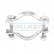 Clamp, exhaust system