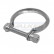 Clamp, exhaust system