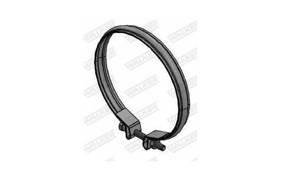 Clamp, exhaust system