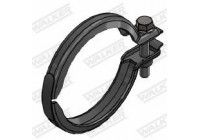 Clamp, exhaust system