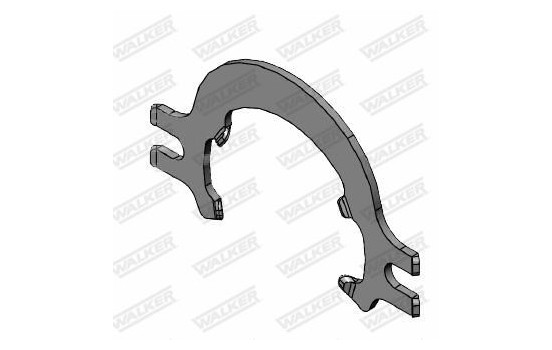 Clamp, exhaust system