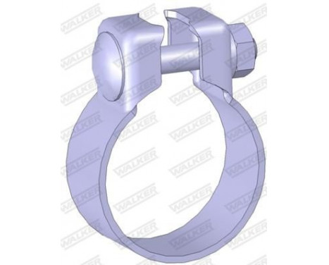 Clamp, exhaust system, Image 3
