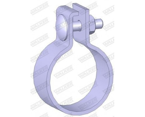 Clamp, exhaust system, Image 3