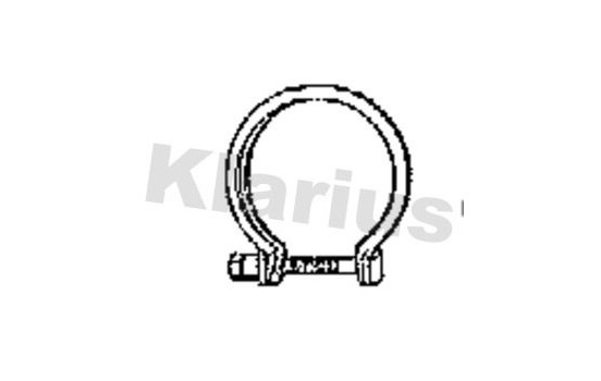 Clamp, exhaust system