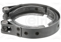 Clamp, exhaust system
