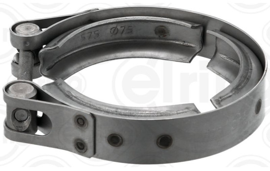 Clamp, exhaust system
