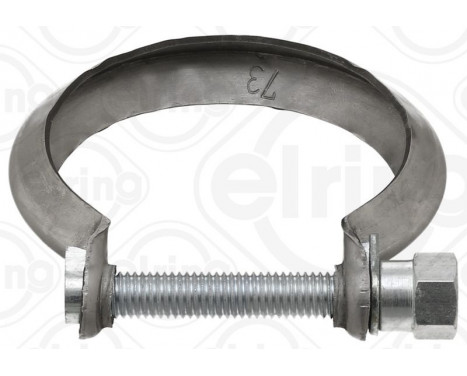 Clamp, exhaust system