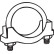 Clamp, exhaust system, Thumbnail 3