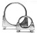 Clamp, exhaust system, Thumbnail 2