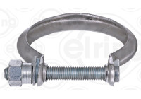 Clamp, exhaust system