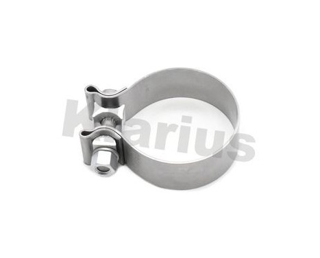 Clamp, exhaust system