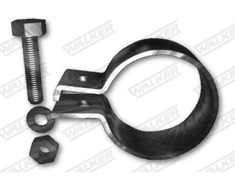 Clamp, exhaust system