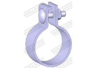 Clamp, exhaust system