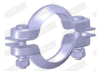 Clamp, exhaust system