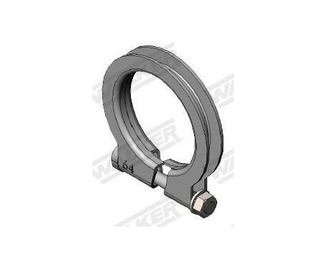 Clamp, exhaust system, Image 6