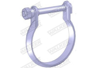 Clamp, exhaust system