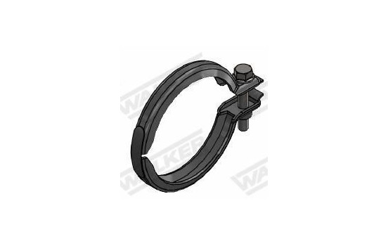 Clamp, exhaust system