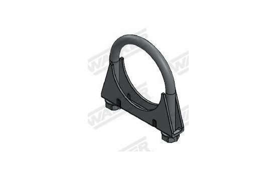 Clamp, exhaust system