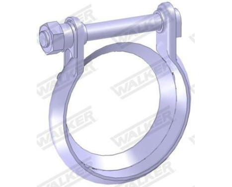 Clamp piece, exhaust system, Image 2