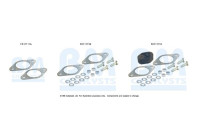 Diesel particulate filter mounting kit