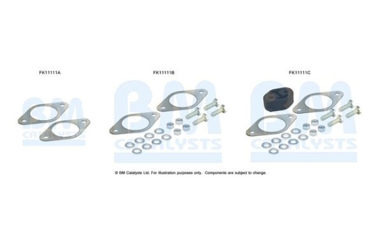 Diesel particulate filter mounting kit