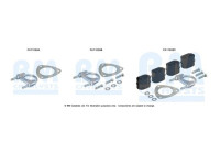 Diesel particulate filter mounting kit